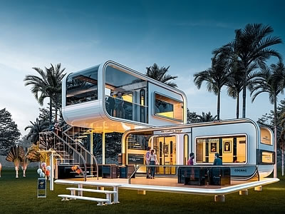 太空舱文旅配套